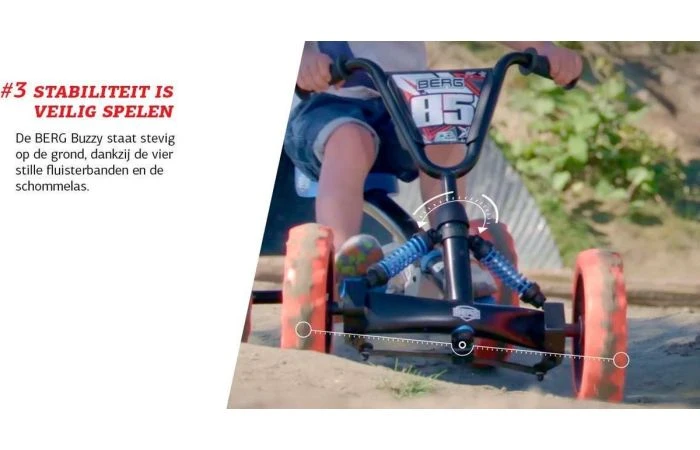 BERG Buzzy Retro Green 2-in-1 Skelter 9 BERG Buzzy Retro Green 2-in-1 Skelter - Afbeelding 9