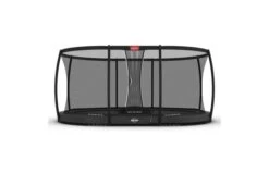 BERG Grand Champion InGround 470x310 Grijs + Veiligheidsnet Deluxe