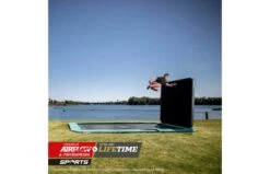 BERG Ultim Champion FlatGround Trampoline Sports 410x250 Groen + AeroWall -Berg Winkel 313824a3c5ff6414df64a4cdb355aca10f5f675682ebbdd7ba7cdc5141ed236c