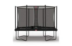 BERG Ultim Favorit Regular 330 Zwart + Veiligheidsnet Comfort