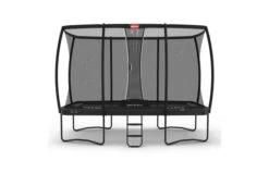 BERG Ultim Champion Regular 410x250 Grijs + Veiligheidsnet Deluxe Xl
