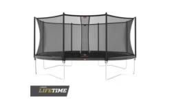 BERG Grand Favorit Regular 520x345 Grijs + Veiligheidsnet Comfort