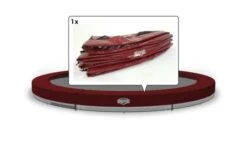 Berg Beschermrand Elite - InGround 330 Rood