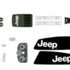 Berg XL Frame - Stickerset Jeep® Revolution