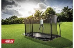 BERG Ultim Elite FlatGround 500x300 Grijs + Veiligheidsnet Deluxe Xl -Berg Winkel 4b377331c700f18e8d074ec29ea07961d2ccb4b65c466f41edbd71476f6f35f7