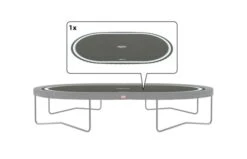 BERG Grand Champion Springdoek Met Witte Rand 520x345 Cm