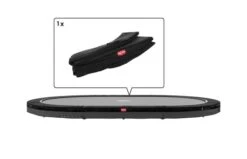 BERG Beschermrand Favorit - InGround 520x345 Zwart