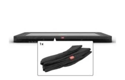 BERG Trampoline Beschermrand Ultim Favorit InGround 330 X 220 Cm Grijs