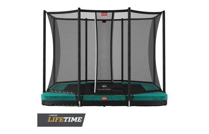 BERG Ultim Favorit InGround 280x190 Groen + Veiligheidsnet Comfort 1 BERG Ultim Favorit InGround 280x190 Groen + Veiligheidsnet Comfort
