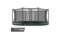 BERG Grand Favorit InGround 520x345 Groen + Veiligheidsnet Comfort