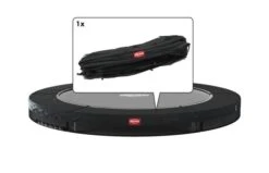 BERG Beschermrand Favorit InGround 380 Zwart/Wit