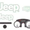 BERG Rally - Stickerset Jeep® Adventure