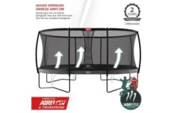 BERG Grand Elite Regular 520x345 Grijs + Veiligheidsnet Deluxe -Berg Winkel 90422747294dcd9692d30fd2b9533a94759f70fcda5d32423fd85d89575f2303