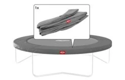 BERG Beschermrand Favorit Regular 200 Grijs