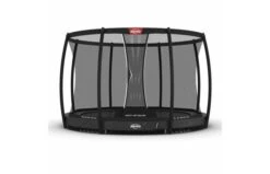 BERG Champion InGround 330 Grijs + Veiligheidsnet Deluxe