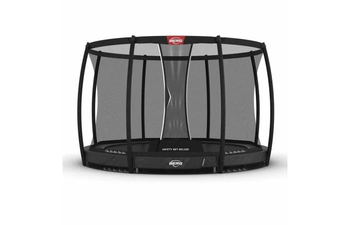 BERG Champion InGround 330 Grijs + Veiligheidsnet Deluxe 1 BERG Champion InGround 330 Grijs + Veiligheidsnet Deluxe
