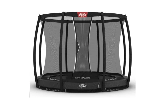 BERG Champion InGround 270 Grijs + Veiligheidsnet Deluxe 1 BERG Champion InGround 270 Grijs + Veiligheidsnet Deluxe