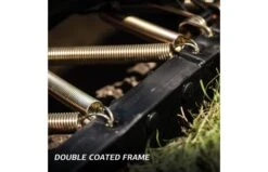 BERG Elite FlatGround Trampoline Sports 430 Grijs -Berg Winkel berg trampoline elite flatground 330 cm grijs met airflow pro springmat 2