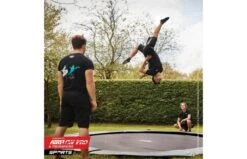BERG Elite FlatGround Trampoline Sports 430 Grijs -Berg Winkel berg trampoline elite flatground 330 cm grijs met airflow pro springmat 2 2