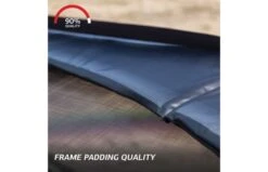 BERG Sports Ultim Champion FlatGround Trampoline 500 Grijs + AeroWall 6 BERG Sports Ultim Champion FlatGround Trampoline 500 Grijs + AeroWall -Berg Winkel berg elite flatground padding trampoline cover 1 1