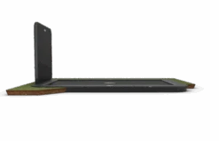 BERG Sports Ultim Champion FlatGround Trampoline 500 Grijs + AeroWall