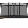 BERG Ultim Champion FlatGround 500 Zwart + Veiligheidsnet Deluxe XL
