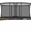 BERG Ultim Pro Bouncer FlatGround 500 + Veiligheidsnet Deluxe XL