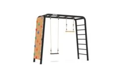 BERG Playbase Medium Met Klimmuur, Trapeze En Rubberen Schommel.