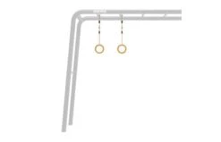 BERG Playbase Accessoires Houten Turnringen