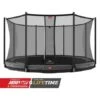BERG Champion InGround 380 Grijs + Veiligheidsnet Comfort