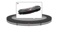 BERG Beschermrand Favorit InGround 380 Grijs